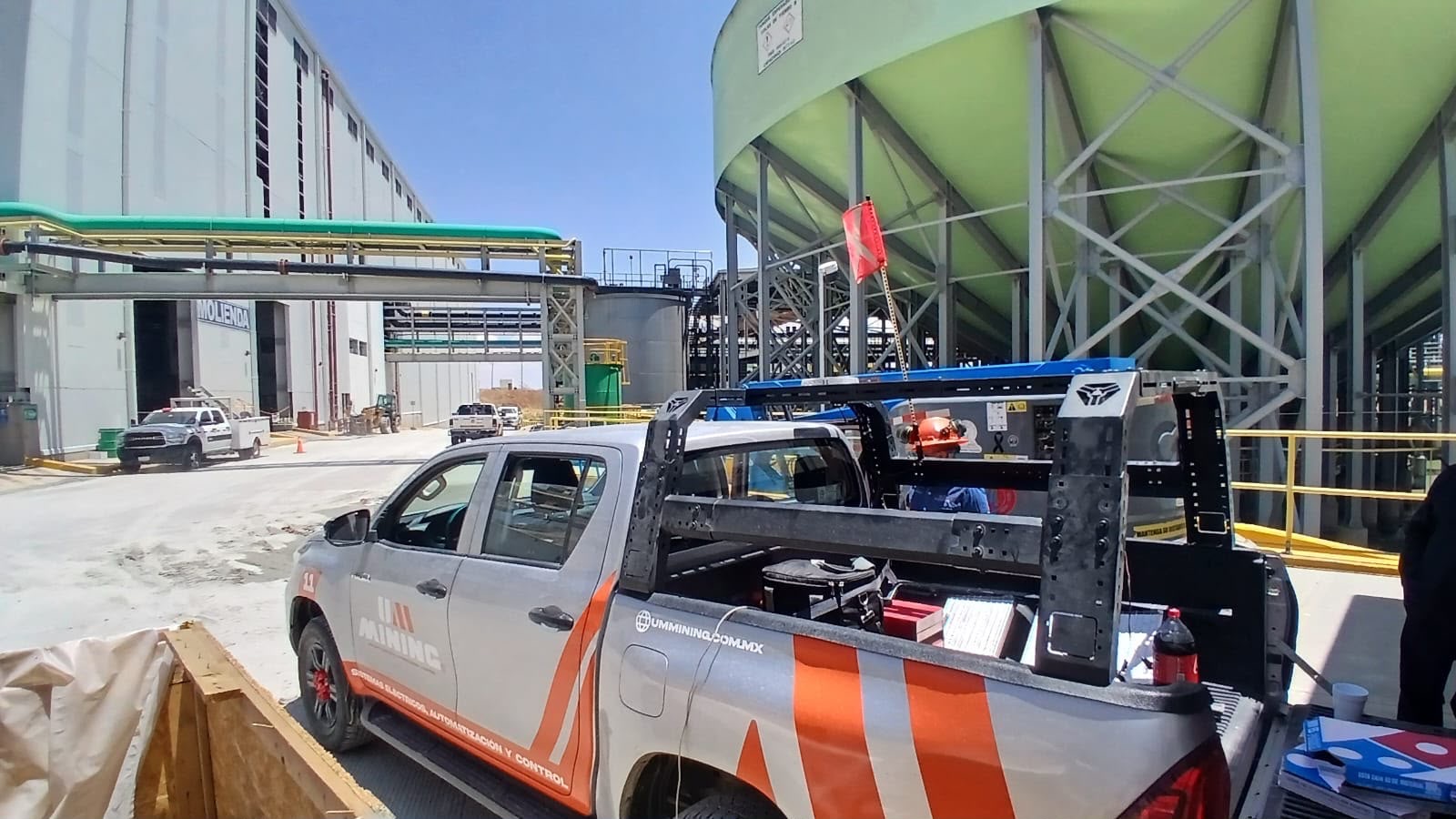 Proyecto eléctrico de UM MINING en sitio